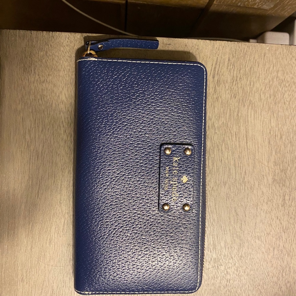 Kate Spade navy blue wallet